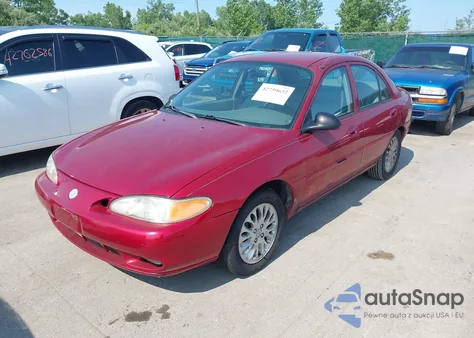 1999 Mercury Tracer Ls из США, поврежденный, VIN 1MEFM13P3XW609053